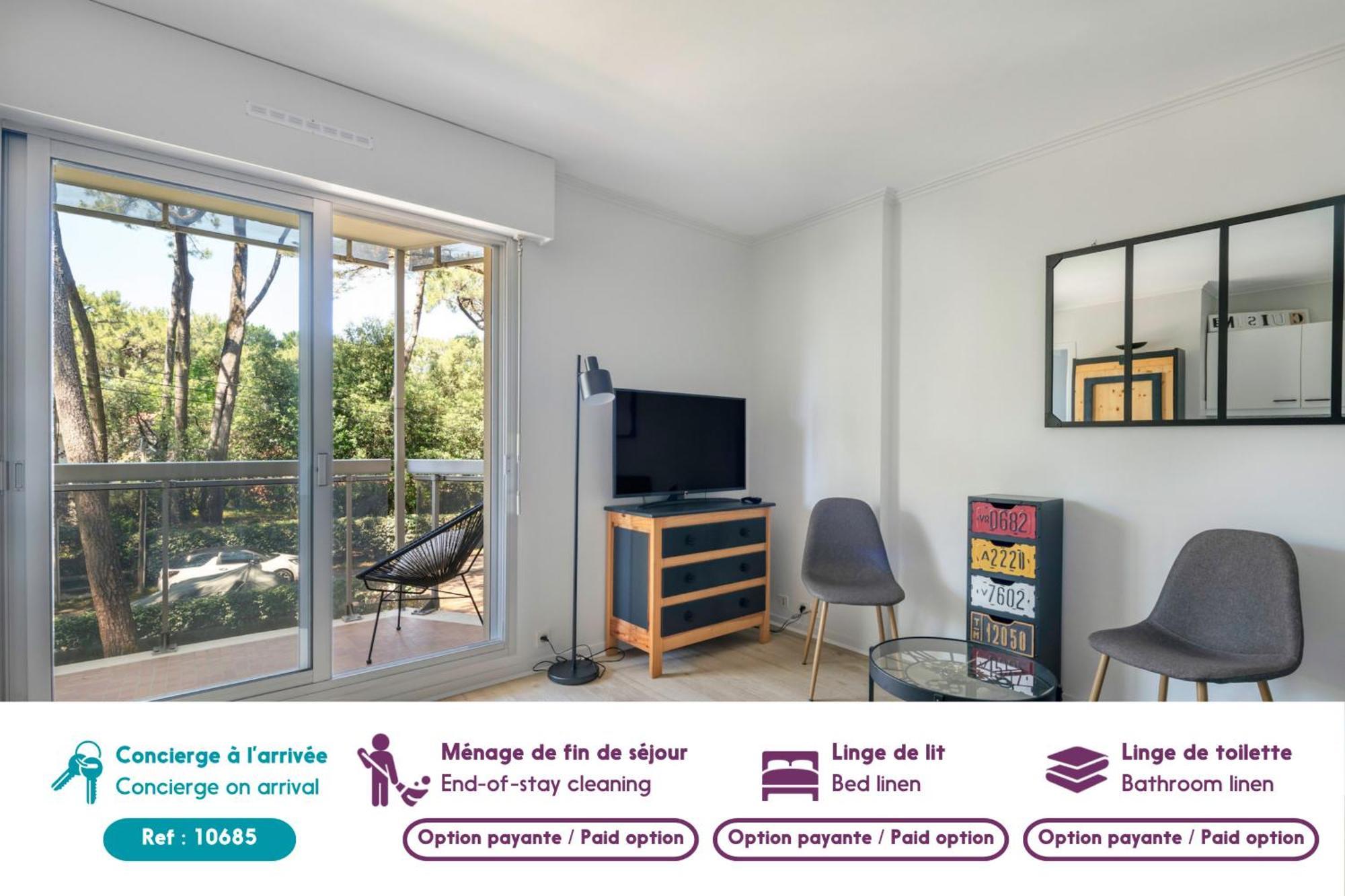Appartement Pour 4 Avec Balcon - Centre-Ville Ла-Боль-Эскублак Экстерьер фото